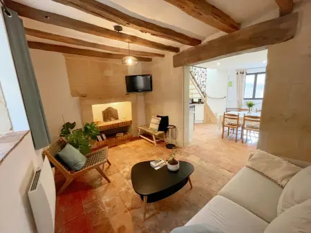 Location gite à Azay le Rideau, Cosy Gîte à Azay-le-Rideau avec Wifi, Clim, tout inclus, idéal pour 2 adultes et 2 enfants, proche châteaux