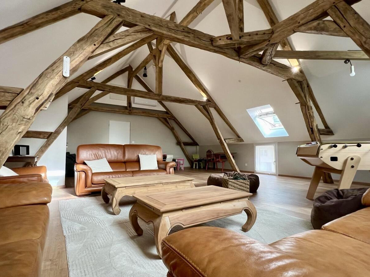 Gîte des Marronniers : 11 pers, salle de jeux et parc arboré - Photo 19