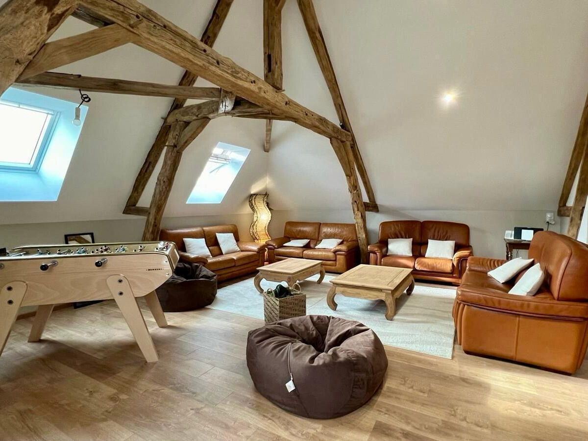 Gîte des Marronniers : 11 pers, salle de jeux et parc arboré - Photo 20