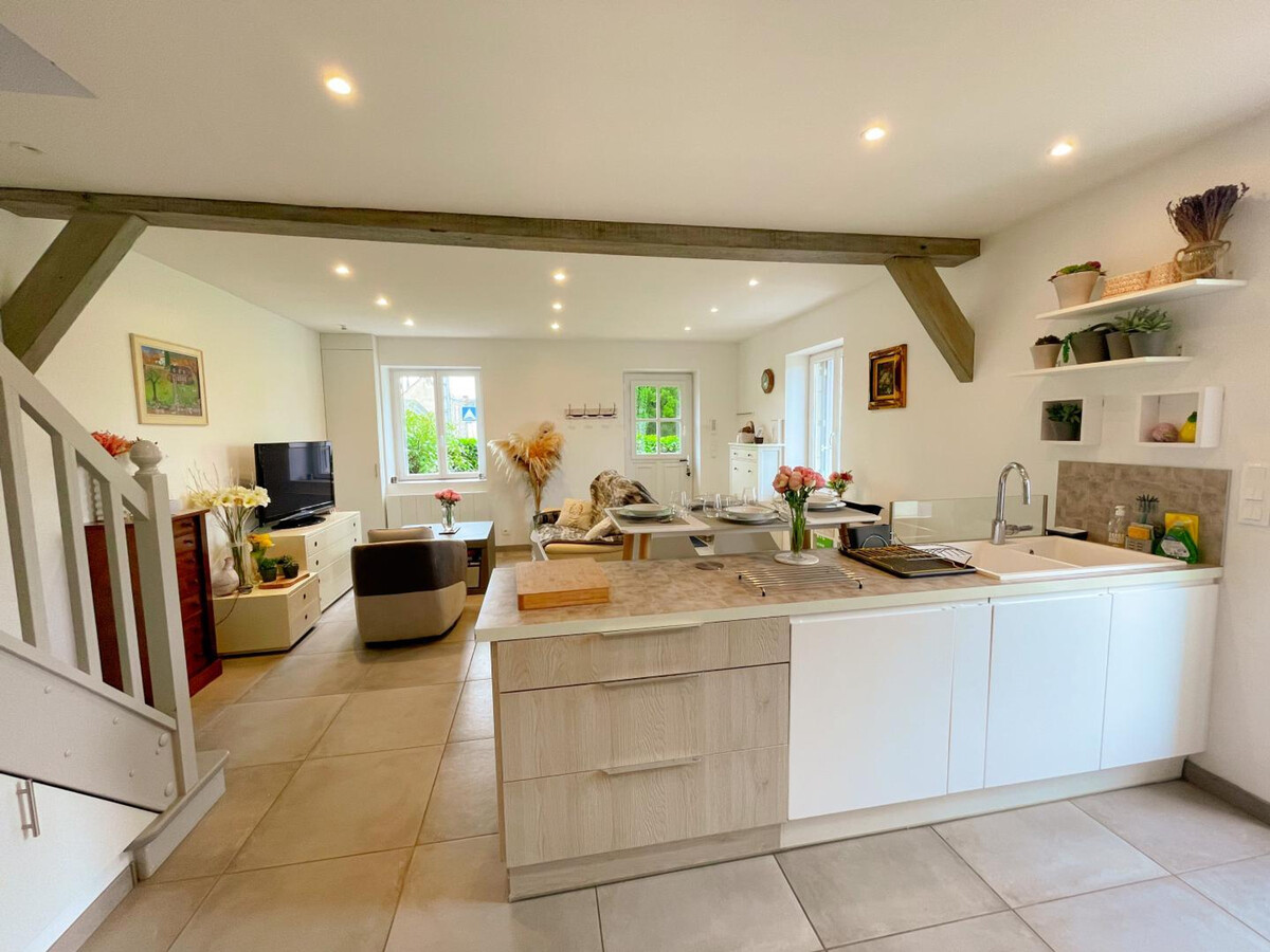 Gîte 3 pers. à Saint-Aubin-le-Dépeint, jardin 700 m² + terrasse - Photo 2