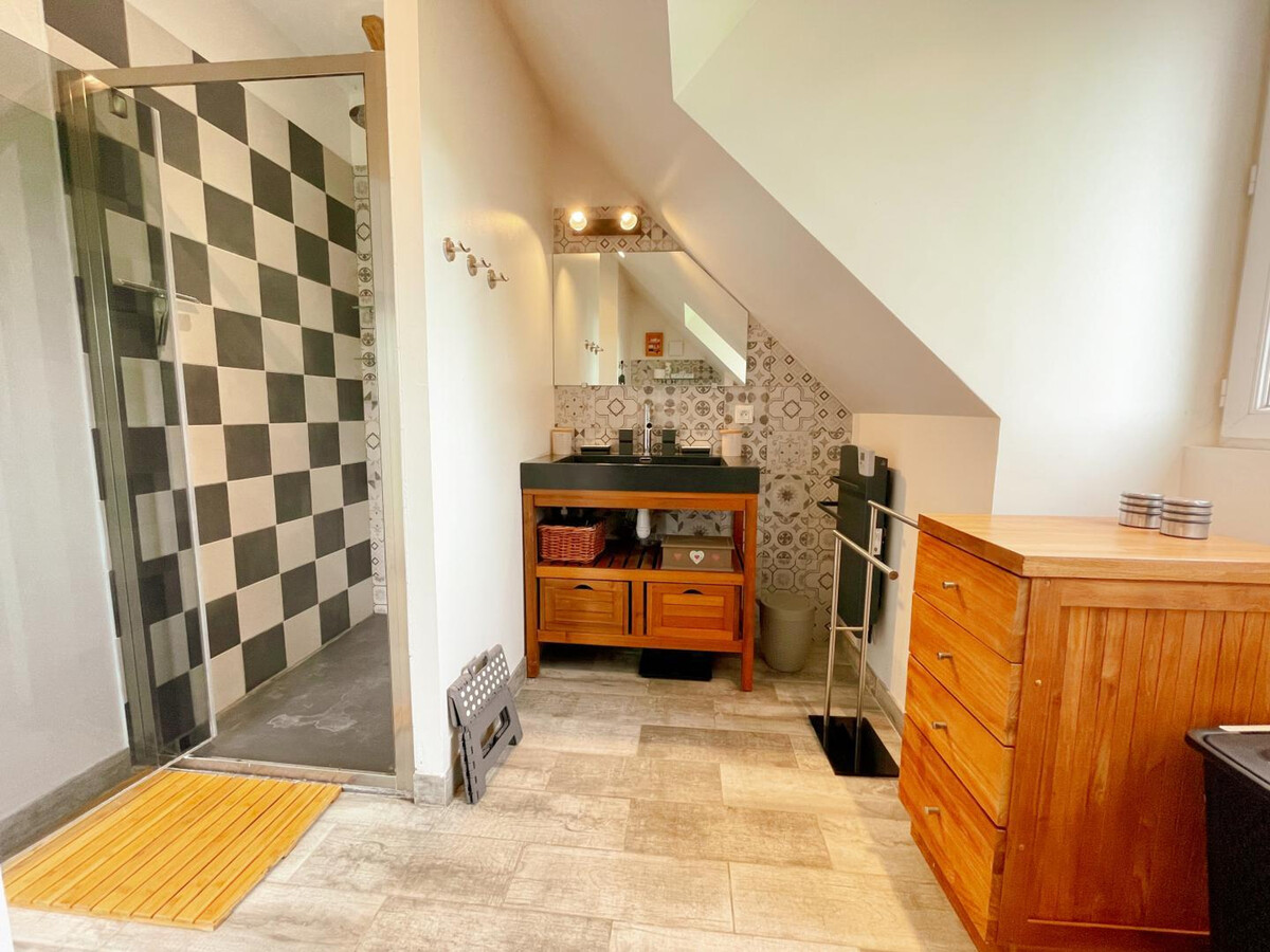 Gîte 3 pers. à Saint-Aubin-le-Dépeint, jardin 700 m² + terrasse - Photo 5