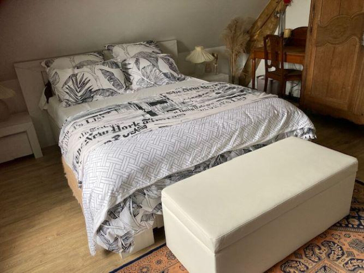 Gîte 3 pers. à Saint-Aubin-le-Dépeint, jardin 700 m² + terrasse - Photo 11