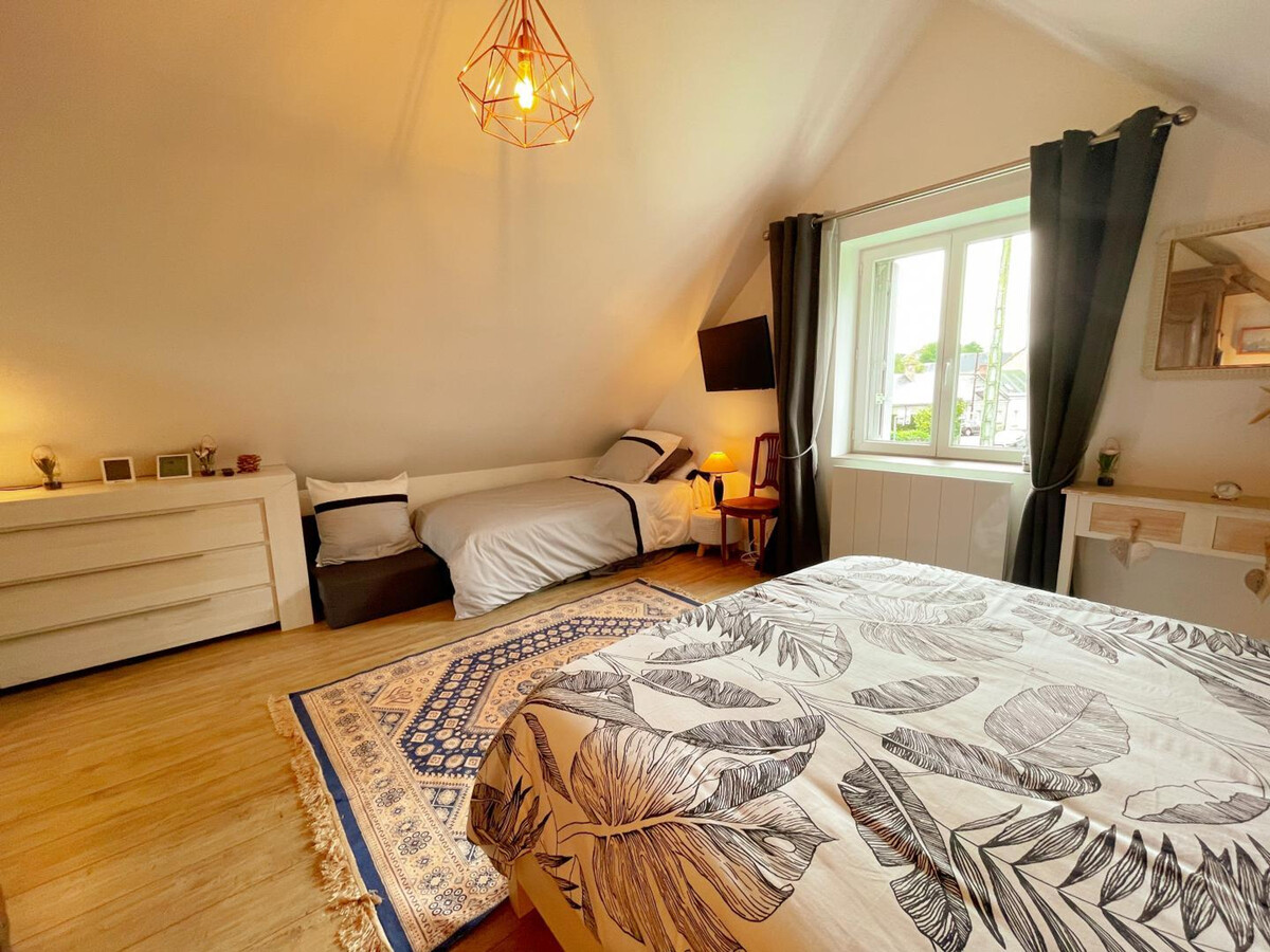 Gîte 3 pers. à Saint-Aubin-le-Dépeint, jardin 700 m² + terrasse - Photo 12
