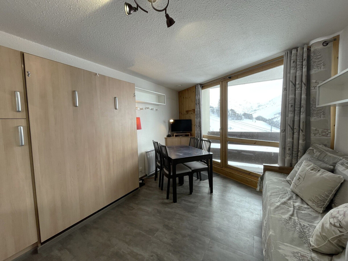 Studio 3 pers. balcon sud, accès pistes Les Menuires - Photo 1