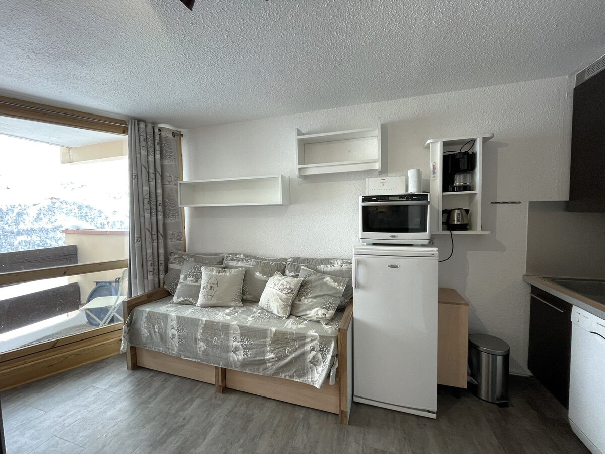 Studio 3 pers. balcon sud, accès pistes Les Menuires - Photo 3