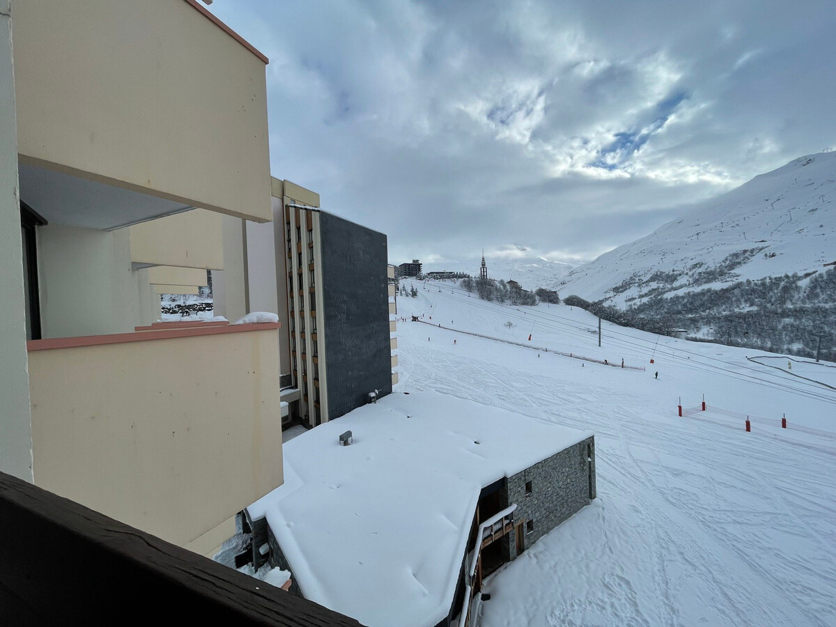Studio 3 pers. balcon sud, accès pistes Les Menuires - Photo 11
