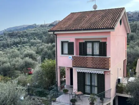 Maison Bruna à Dolcedo, 3 étages, vue mer : photo 10