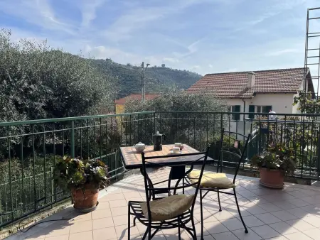 Maison Bruna à Dolcedo, 3 étages, vue mer : photo 27