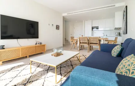 Appartement vue mer près golf, piscine partagée, Estepona : photo 5