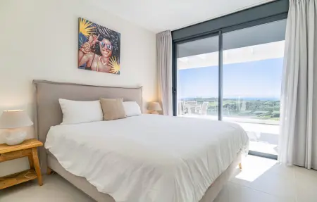 Appartement vue mer près golf, piscine partagée, Estepona : photo 6