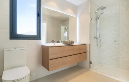 Appartement vue mer près golf, piscine partagée, Estepona : photo 17