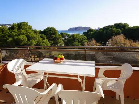 Location appartement à L'Estartit, Appartement en bord de mer à LEstartit avec climatisation et animaux admis