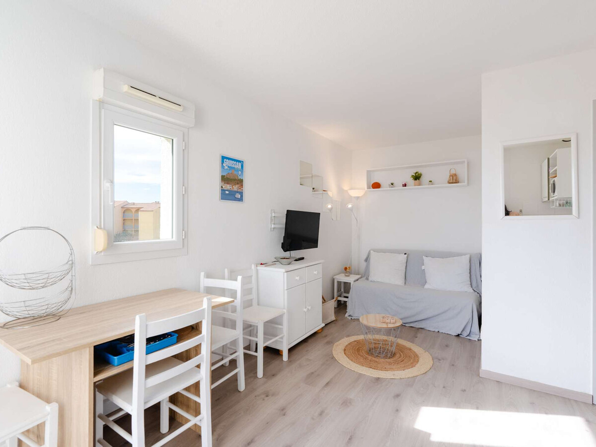 T2 vue mer Saint-Pierre-la-Mer, balcon, 4 pers - Photo 6