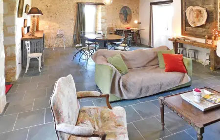 La Perigourdine De La Sautie, Location Maison 9 personnes à Bars - Photo 12