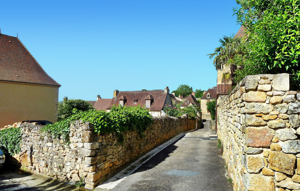 Maison pierre Domme, terrasse vue Dordogne - Photo 34