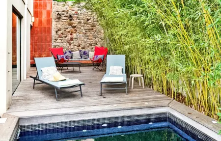 Villa avec jacuzzi et vue sur les îles à Hyères : photo 8