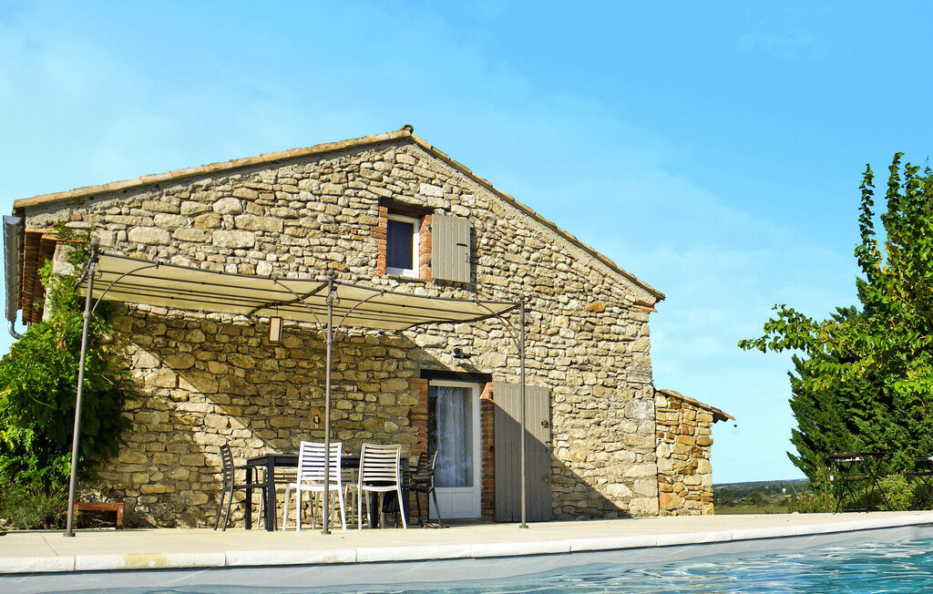 Maison 4 pers. avec piscine chauffée à Saint Jean de Maruejols - Photo 3
