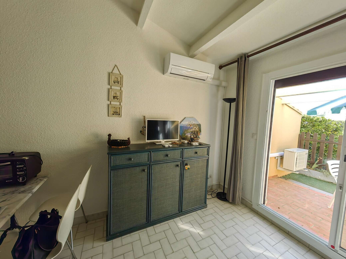 Studio alcôve 4 pers, clim, parking à 20m plage - Photo 8