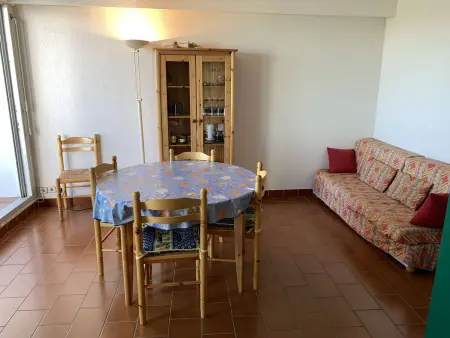 Appartement 2P+2 cabines vue mer, terrasse 18 m², Port Camargue : photo 7
