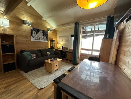 Location appartement à Vars, Appartement T2 au pied des pistes à Vars - 7 personnes
