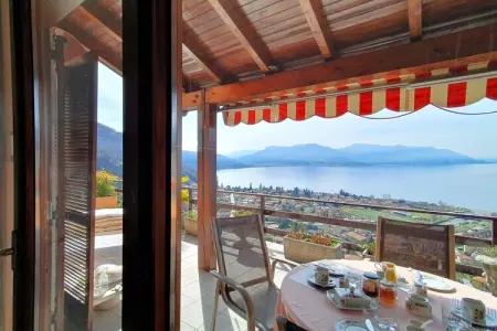 PAN03/4 -  Residenza Panorama, Maison à Maccagno avec piscine - Photo 14