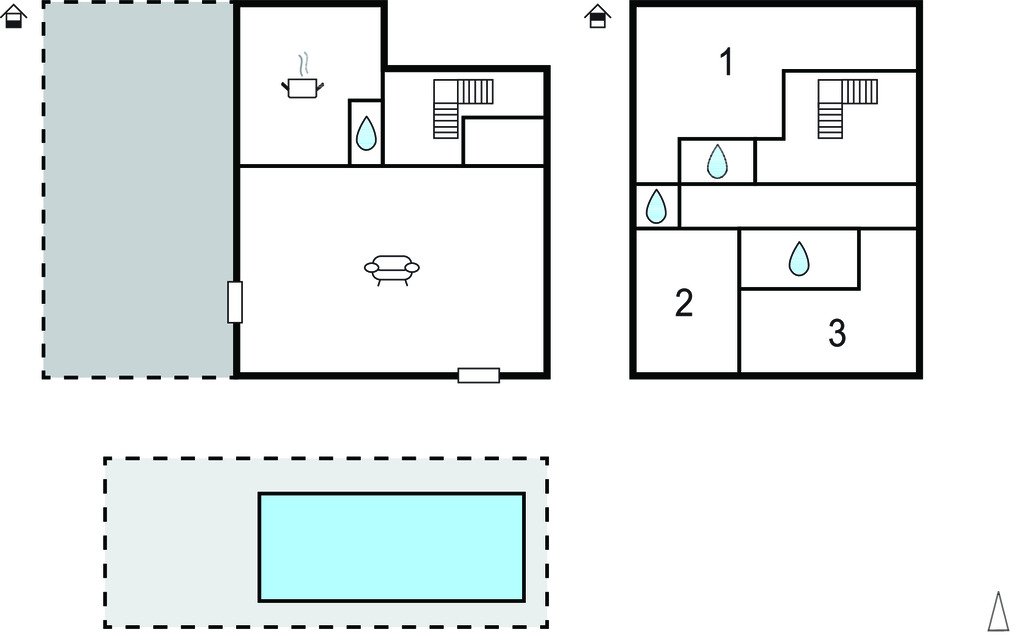 Maison 5 pers. avec piscine chauffée à Robion - Photo 33
