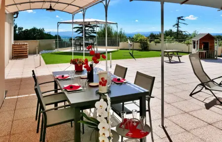 Les Villegiales, maison 10 pers. vue Ventoux à Villeneuve : photo 8