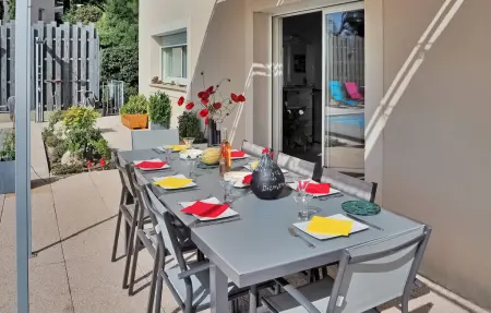 Les Villegiales, maison 10 pers. vue Ventoux à Villeneuve : photo 14