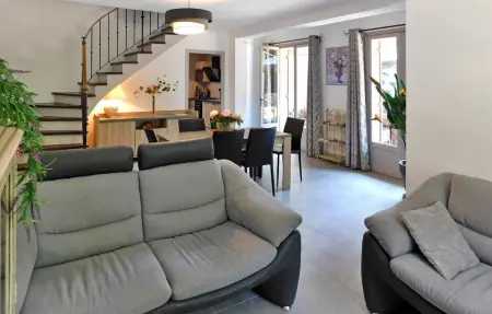 Maison périgourdine 10 pers., piscine chauffée à Sarlat : photo 6