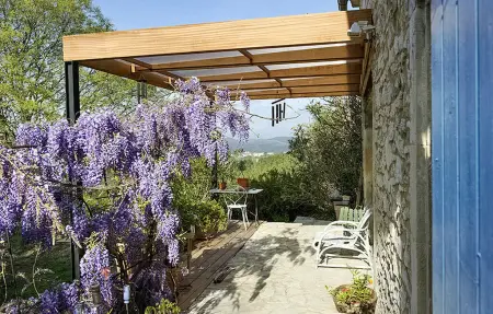 La Pourcaresse, Maison 6 personnes à Issirac - Photo 2