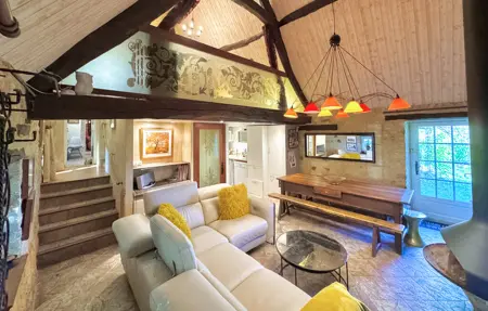 Le Cocon : maison de ferme rénovée avec piscine chauffée : photo 3