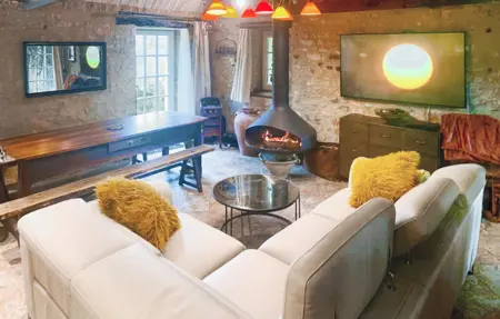 Le Cocon : maison de ferme rénovée avec piscine chauffée : photo 4