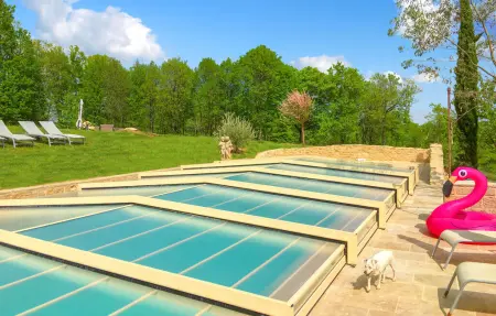 Le Cocon : maison de ferme rénovée avec piscine chauffée : photo 8