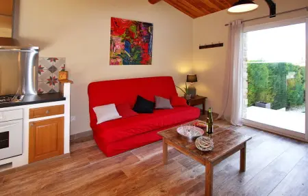 Gîte L'Atelie : maison 4 pers., piscine commune : photo 7