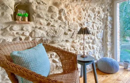 La Parenthese - Maison en pierre avec piscine privée : photo 3