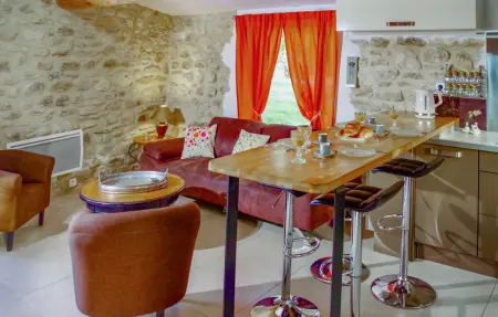 La Parenthese - Maison en pierre avec piscine privée : photo 4