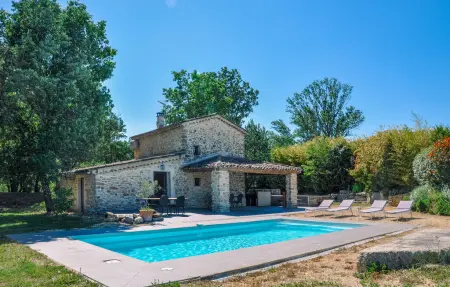 La Parenthese - Maison en pierre avec piscine privée : photo 6