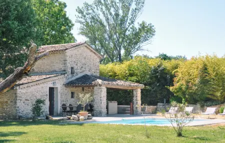 La Parenthese - Maison en pierre avec piscine privée : photo 9