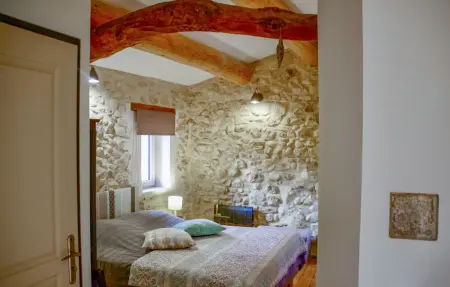 La Parenthese - Maison en pierre avec piscine privée : photo 12