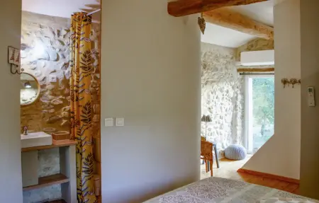 La Parenthese - Maison en pierre avec piscine privée : photo 14