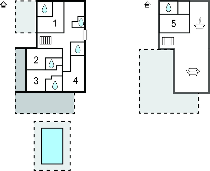 Villa Lucia – Maison 5 chambres avec piscine chauffée à Zonza - Photo 53