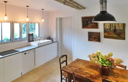 La Maison de Muguet, maison 6 pers. piscine privée : photo 5