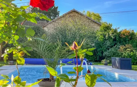 La Maison de Muguet, maison 6 pers. piscine privée : photo 12