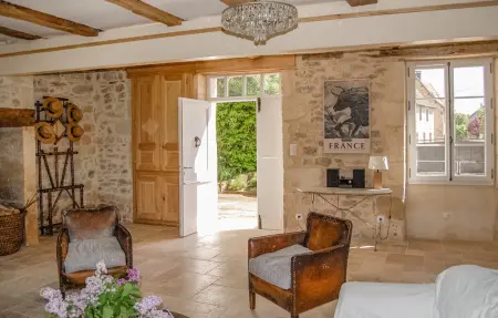 La Maison de Muguet, maison 6 pers. piscine privée : photo 30
