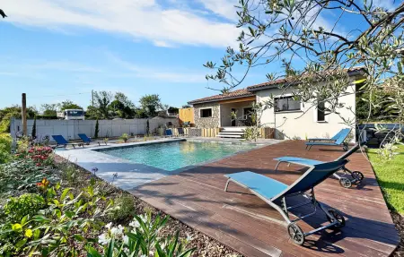 La Crozette, villa climatisée avec piscine à Ruoms : photo 4