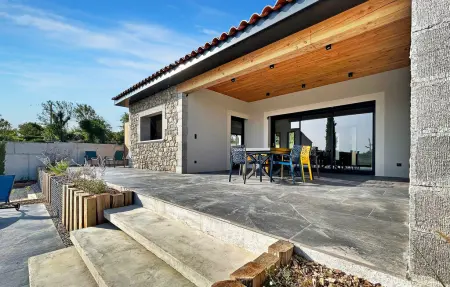 La Crozette, villa climatisée avec piscine à Ruoms : photo 7