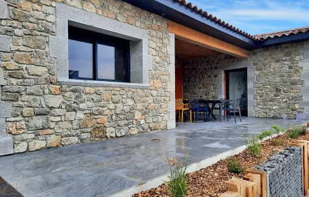 La Crozette, villa climatisée avec piscine à Ruoms : photo 8