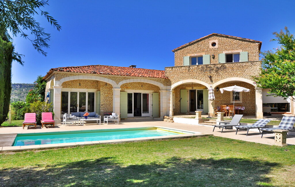 Villa Font Blanche, maison 10 personnes avec piscine à Gordes - Photo 2