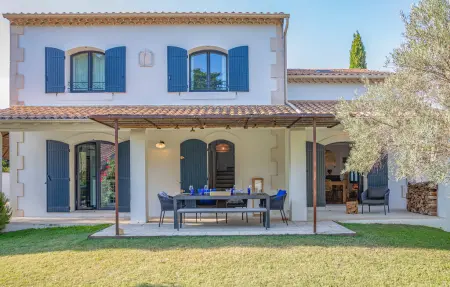 Villa Solead, 11 personnes, piscine chauffée à Verquières : photo 11