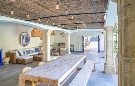 Villa Solead, 11 personnes, piscine chauffée à Verquières : photo 13